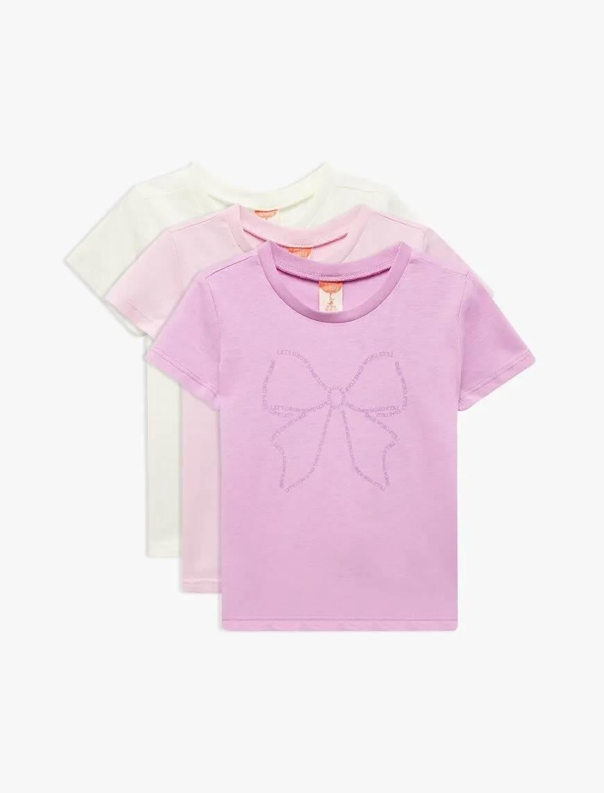Koton Kız Bebek T-shirt 5SMG10121AK