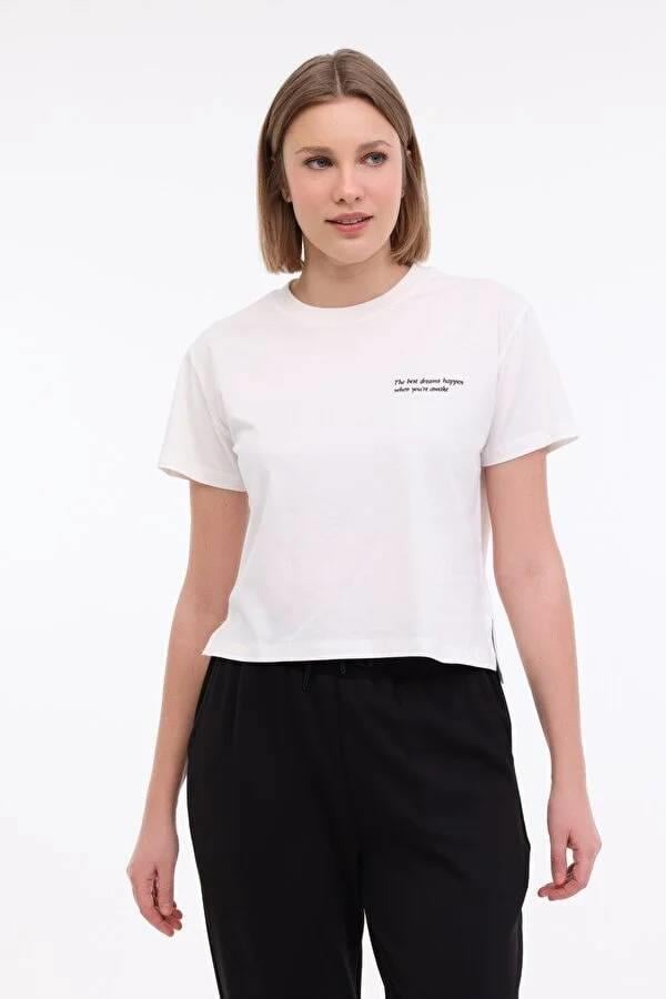 Lumberjack Kadın T-shirt A101931819 Wl Anna 11 5Fx