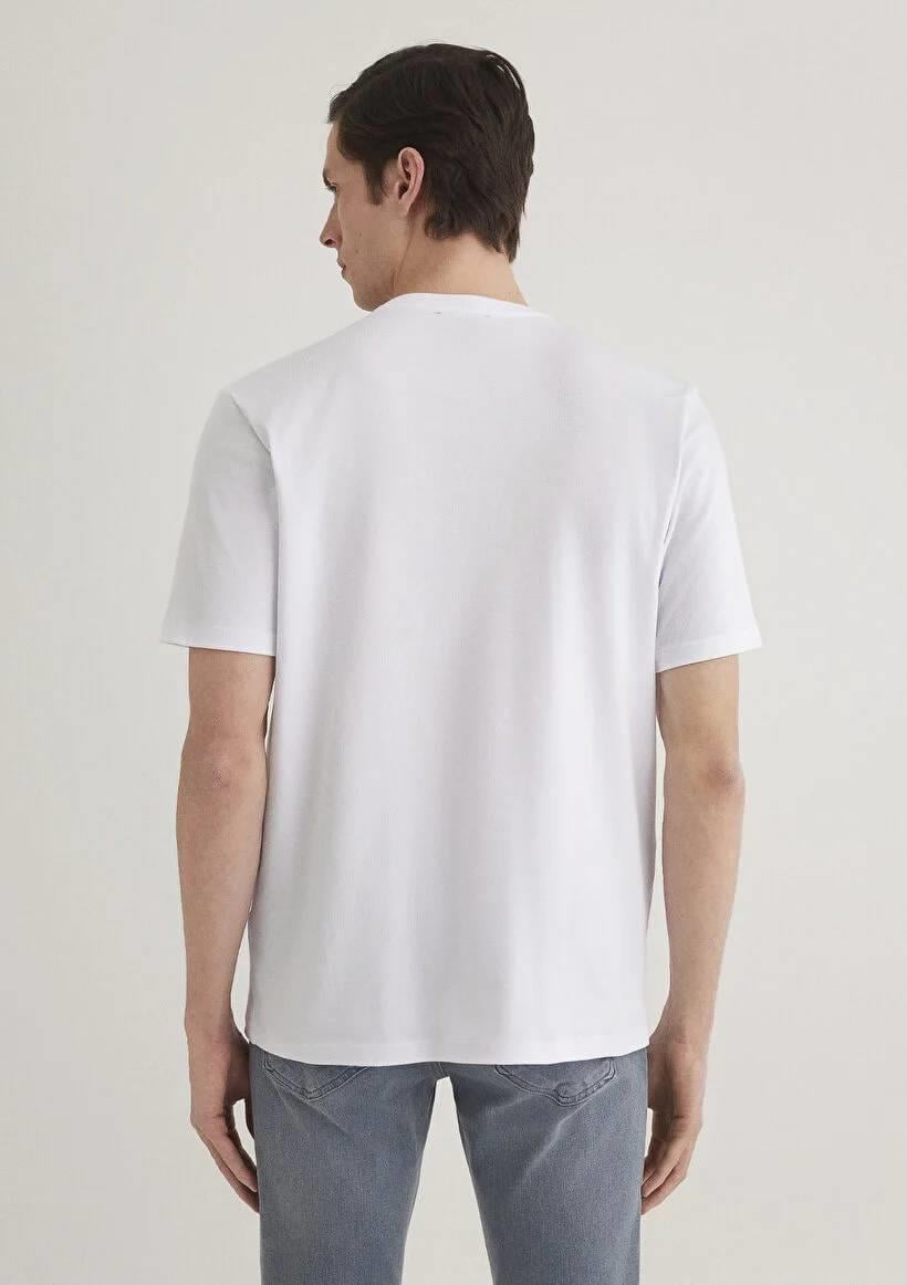 Mavi Basıc Bisiklet Yaka Erkek T-Shirt M0610252-620