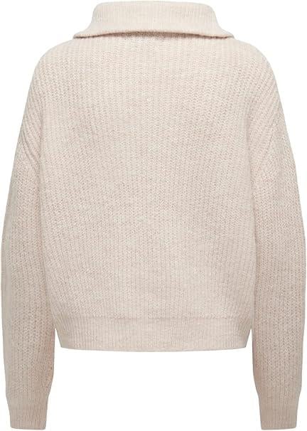 Only Onlbaker L/S Zıp Pullover Knt Noos Kazak 15247008