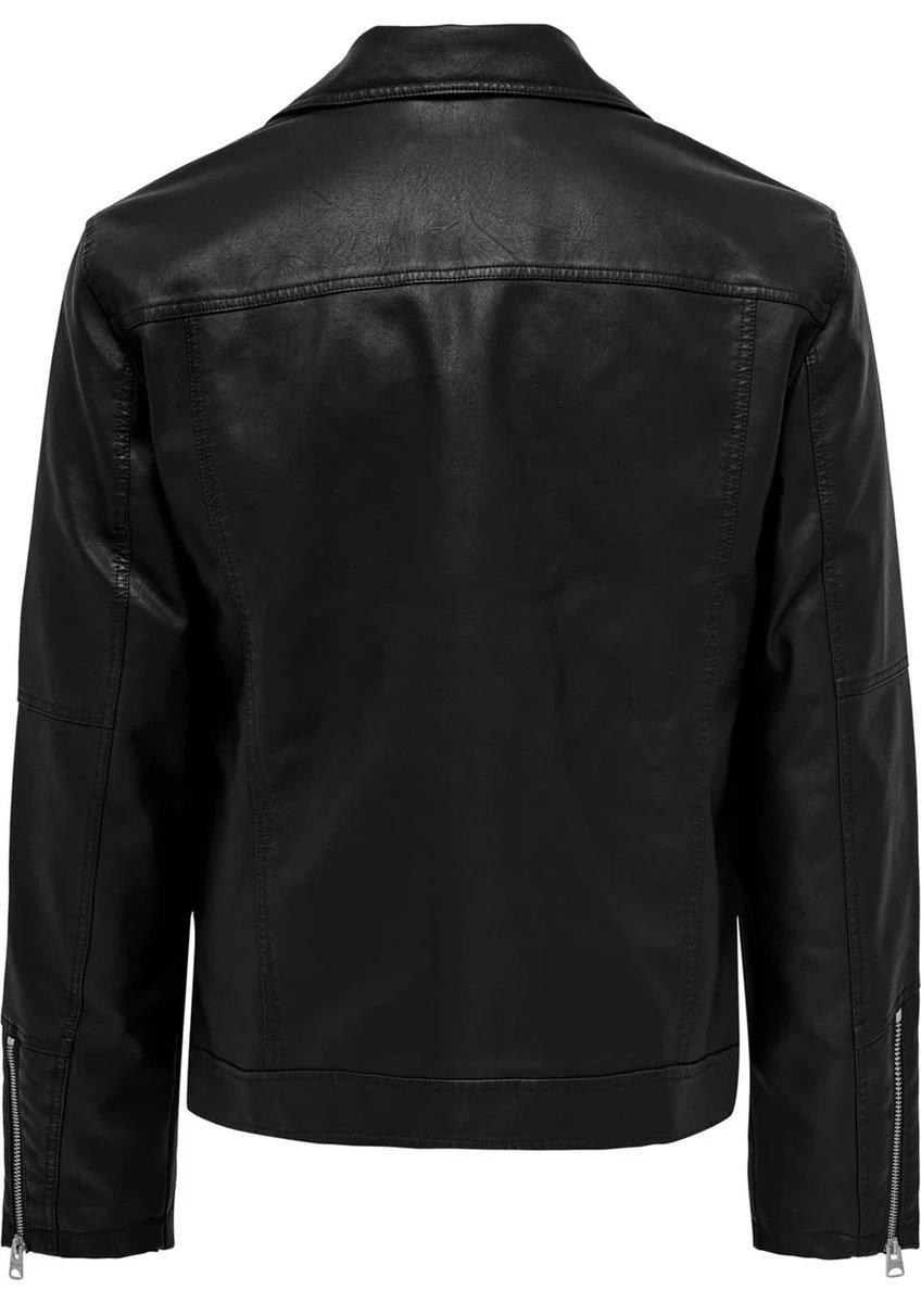 Only & Sons 22029142 Only&Sons  Onsasher Pu Bıker Otw Vd Erkek Ceket