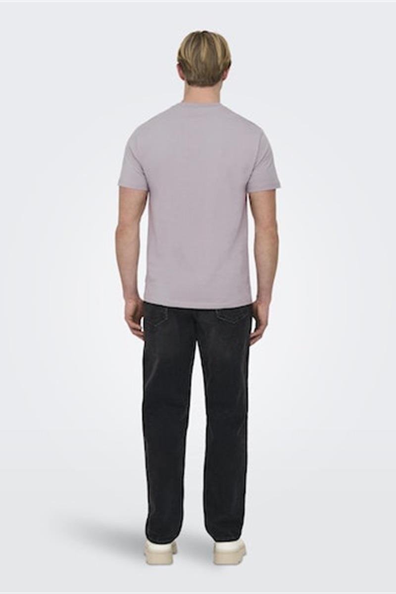 Only & Sons Onslevı Lıfe Reg Text Ss Tee Noos Erkek T-Shirt 22028147