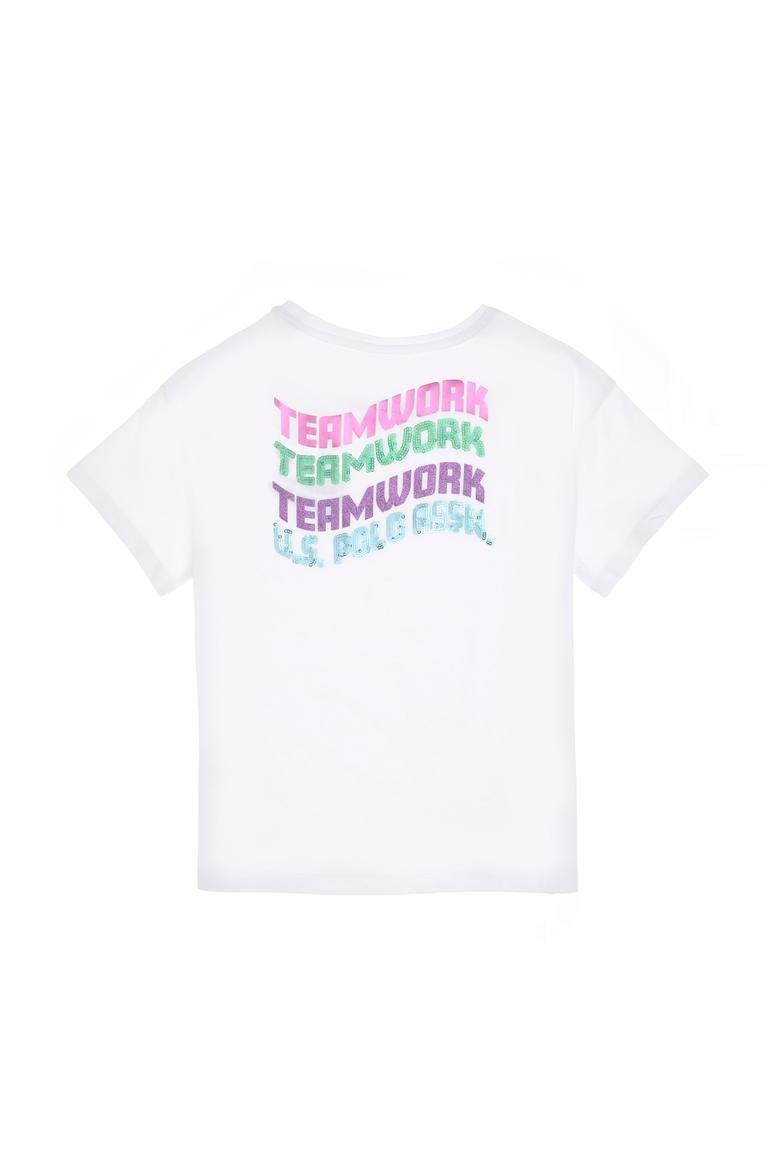 U.S. Polo Assn Kız Çocuk T-Shirt 2105608 Vork
