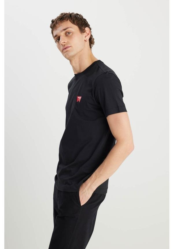 Wrangler Regular Fit Small Logo  Erkek T-shirt MW70MD3001