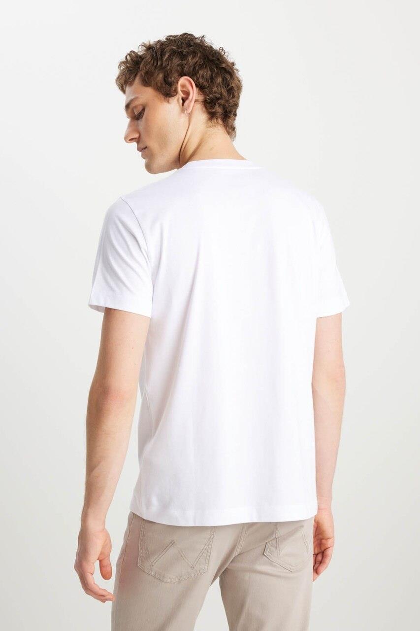 Wrangler Regular Fit Small Logo  Erkek T-shirt MW70MD3312