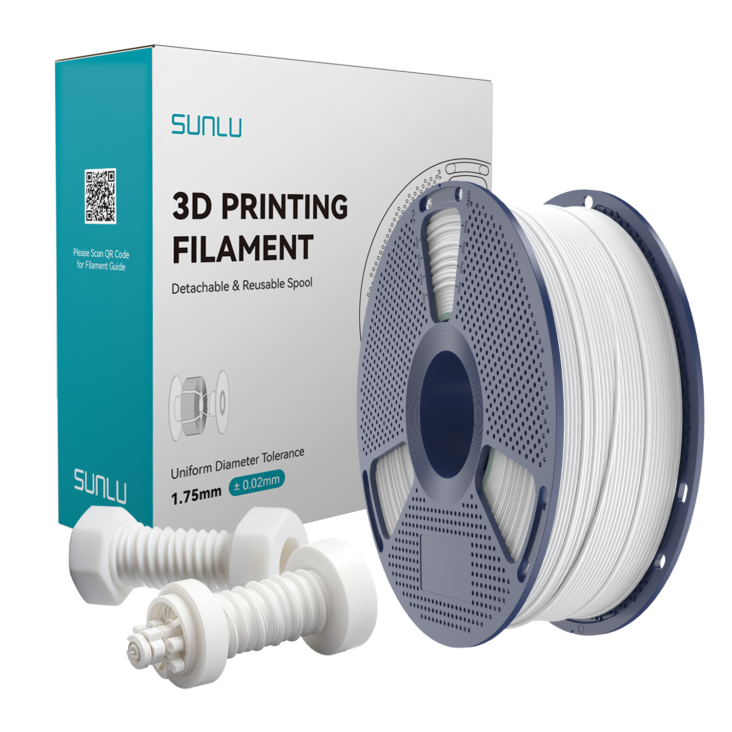 High Speed ABS Filament White