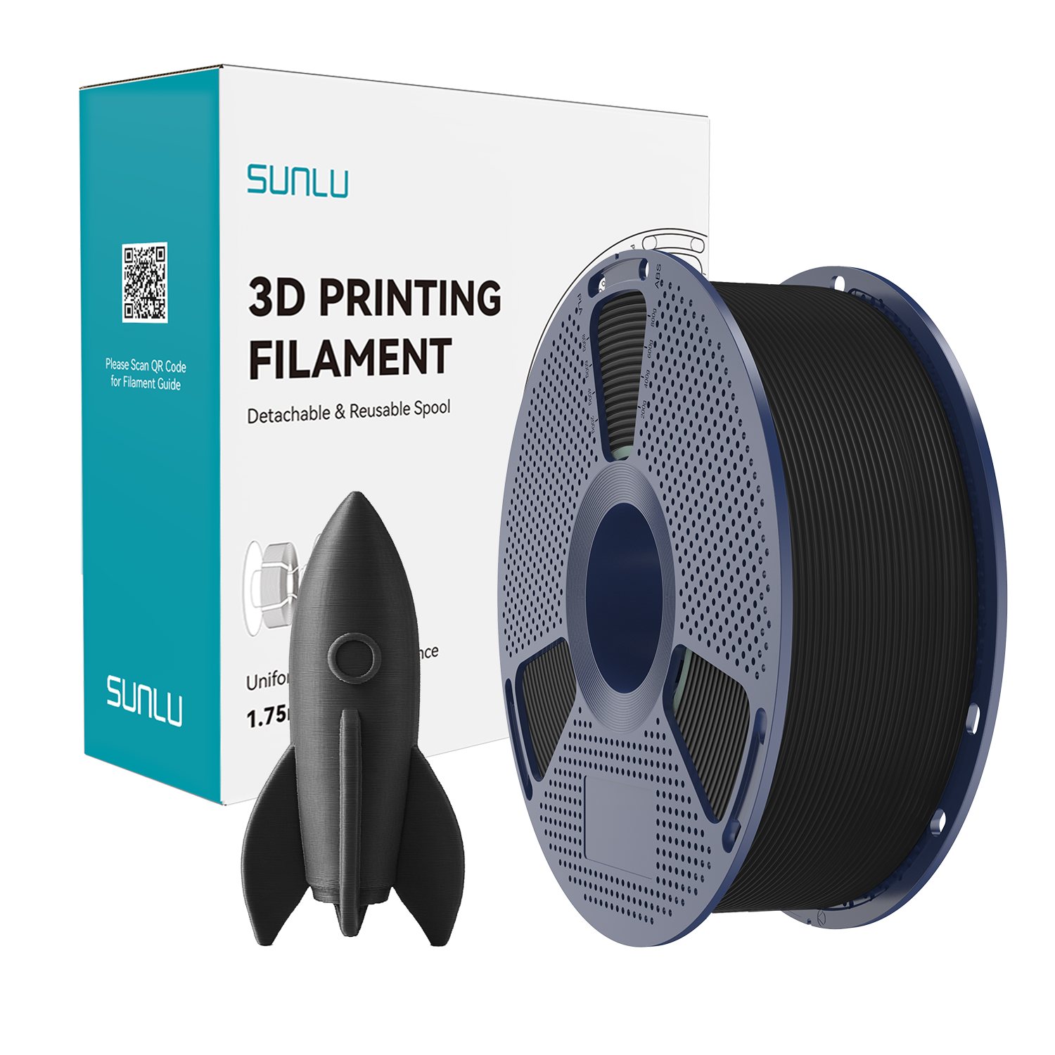 High Speed PLA Filament Black