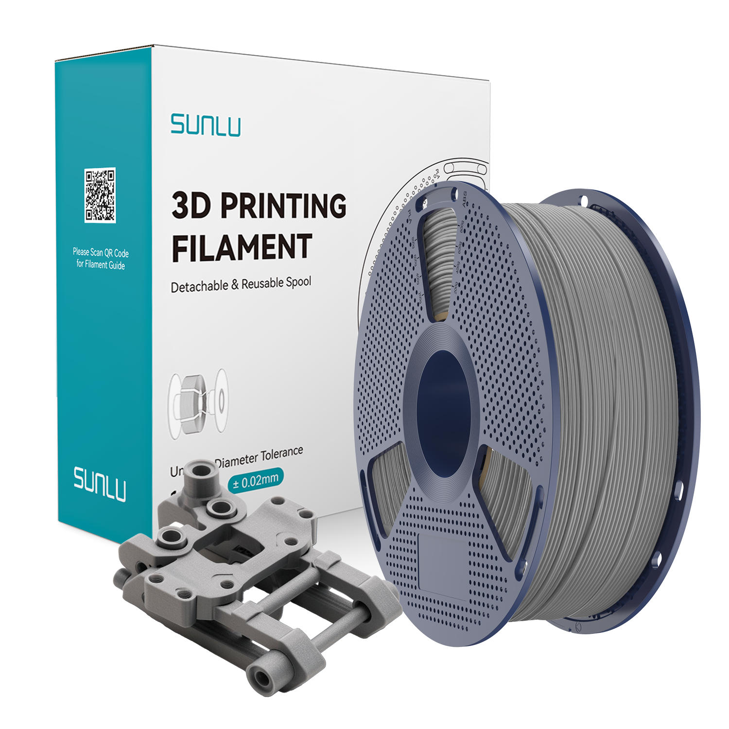 SUNLU ABS Filament Grey