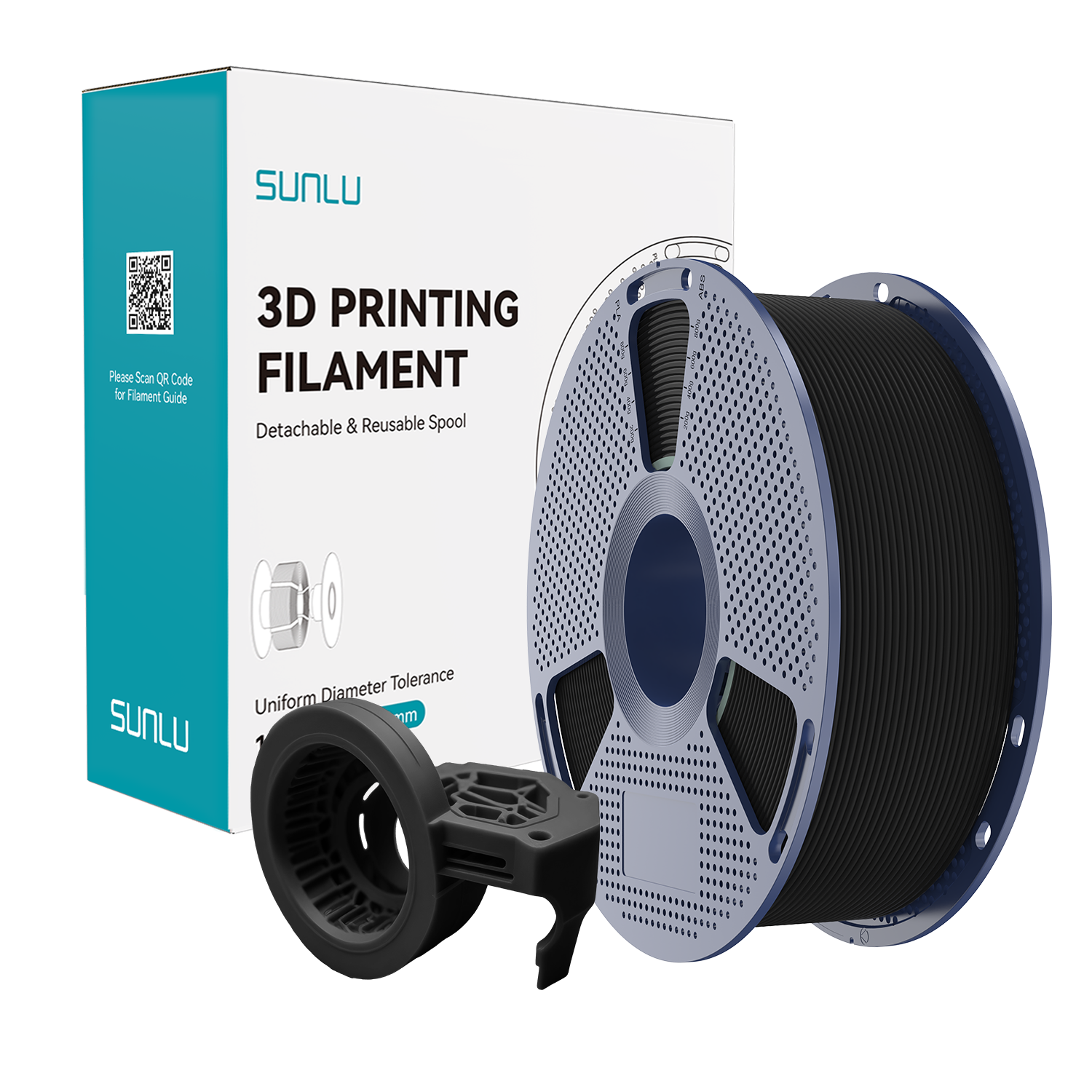 SUNLU High Speed Matte PETG Filament Black