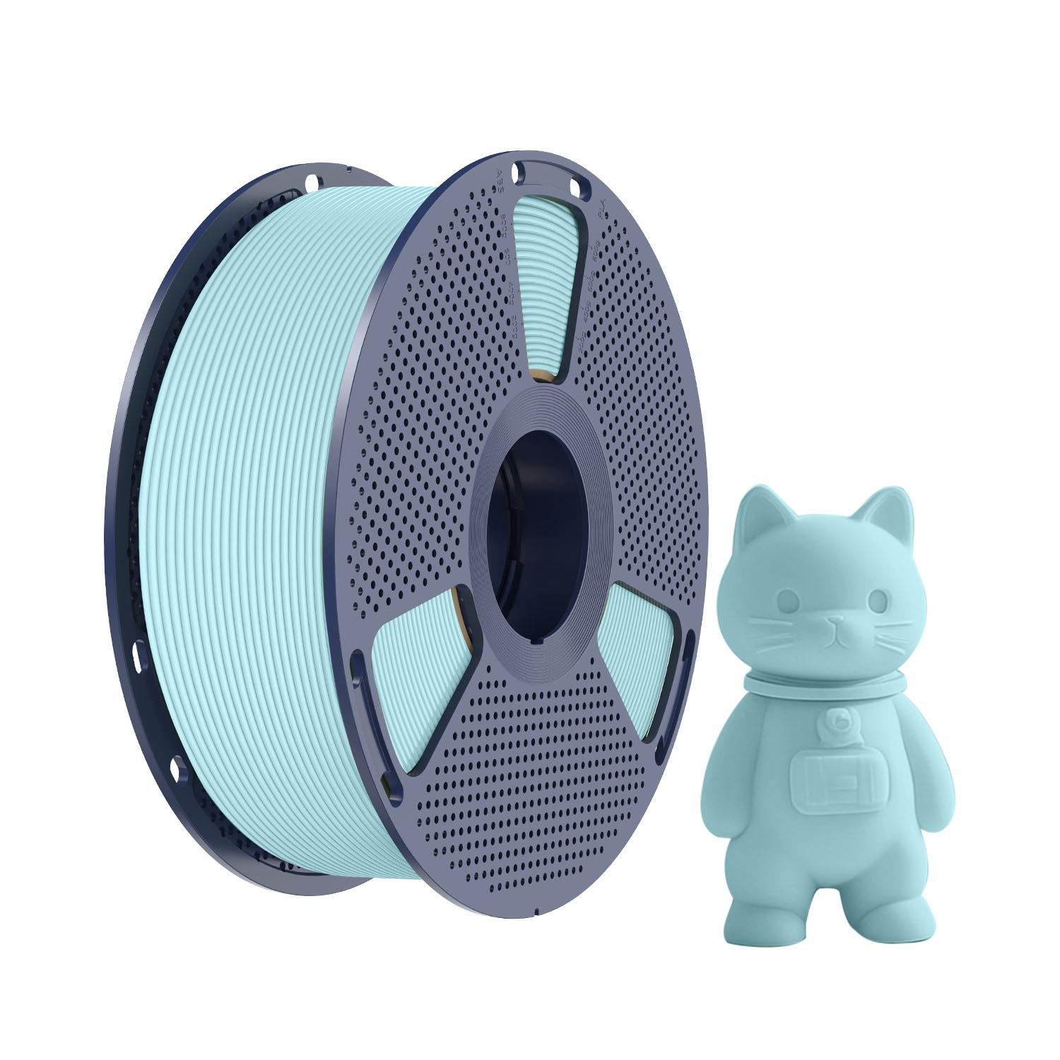 SUNLU Matte PLA Filament Powder Blue