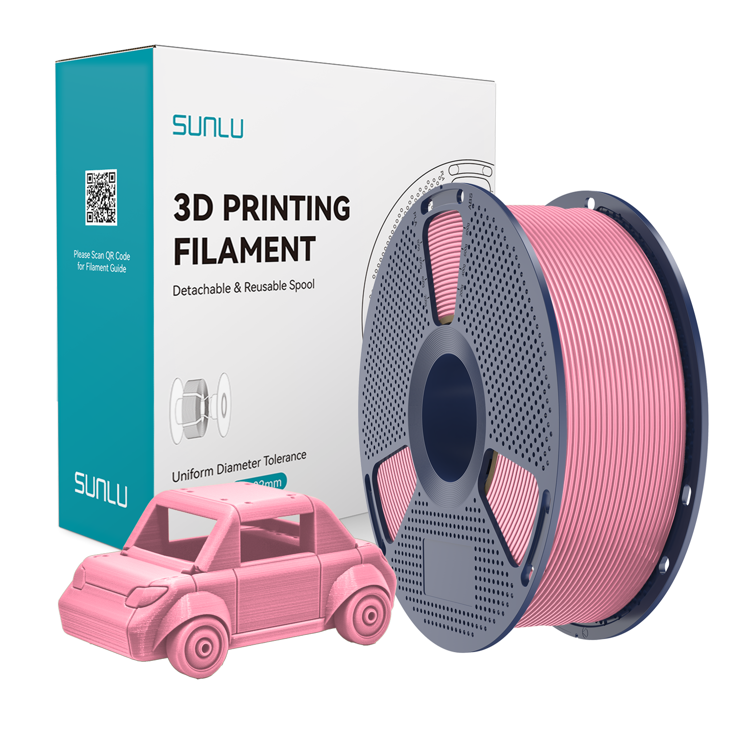 SUNLU PETG Filament Sakura Pink