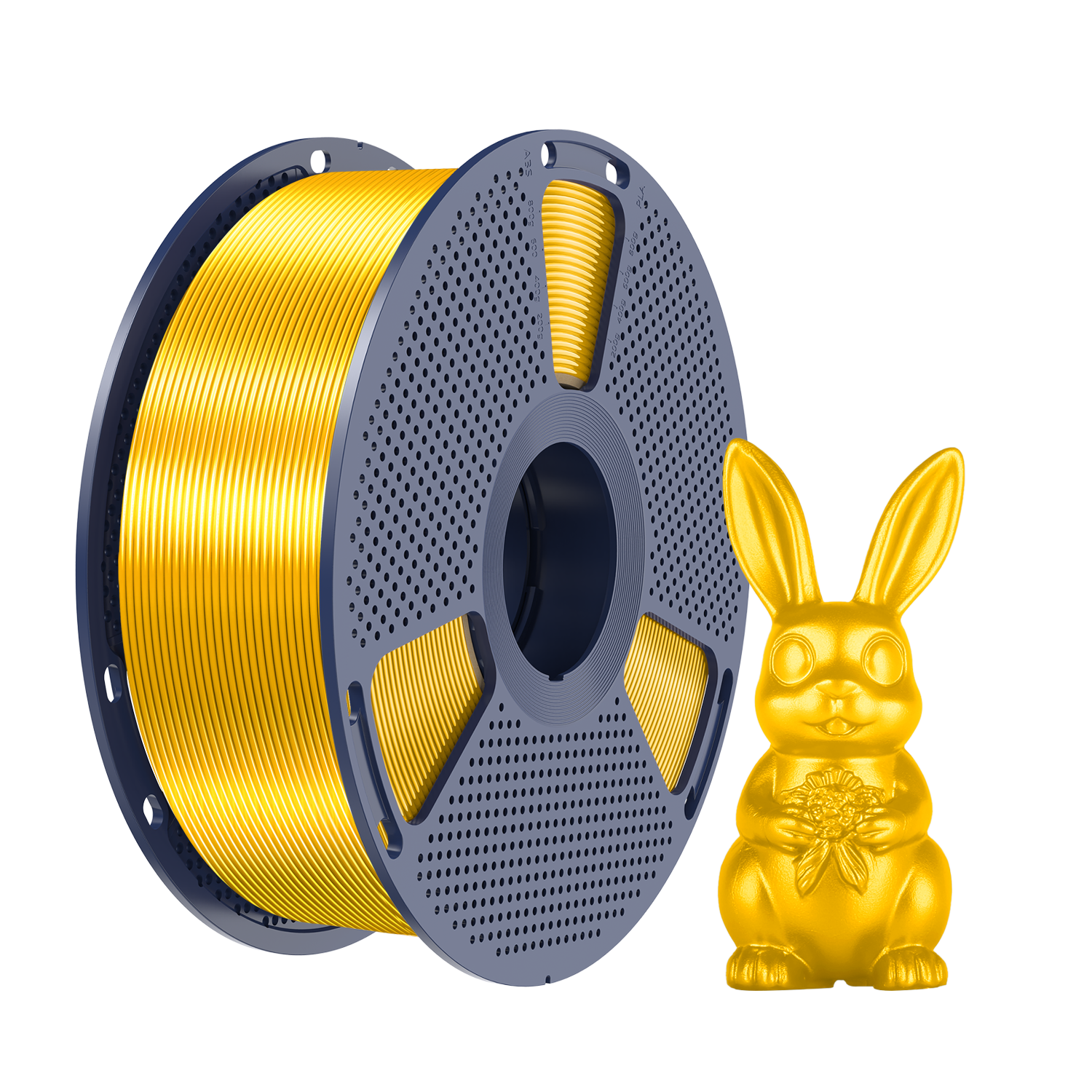SUNLU Silk PLA+ Filament Light Gold