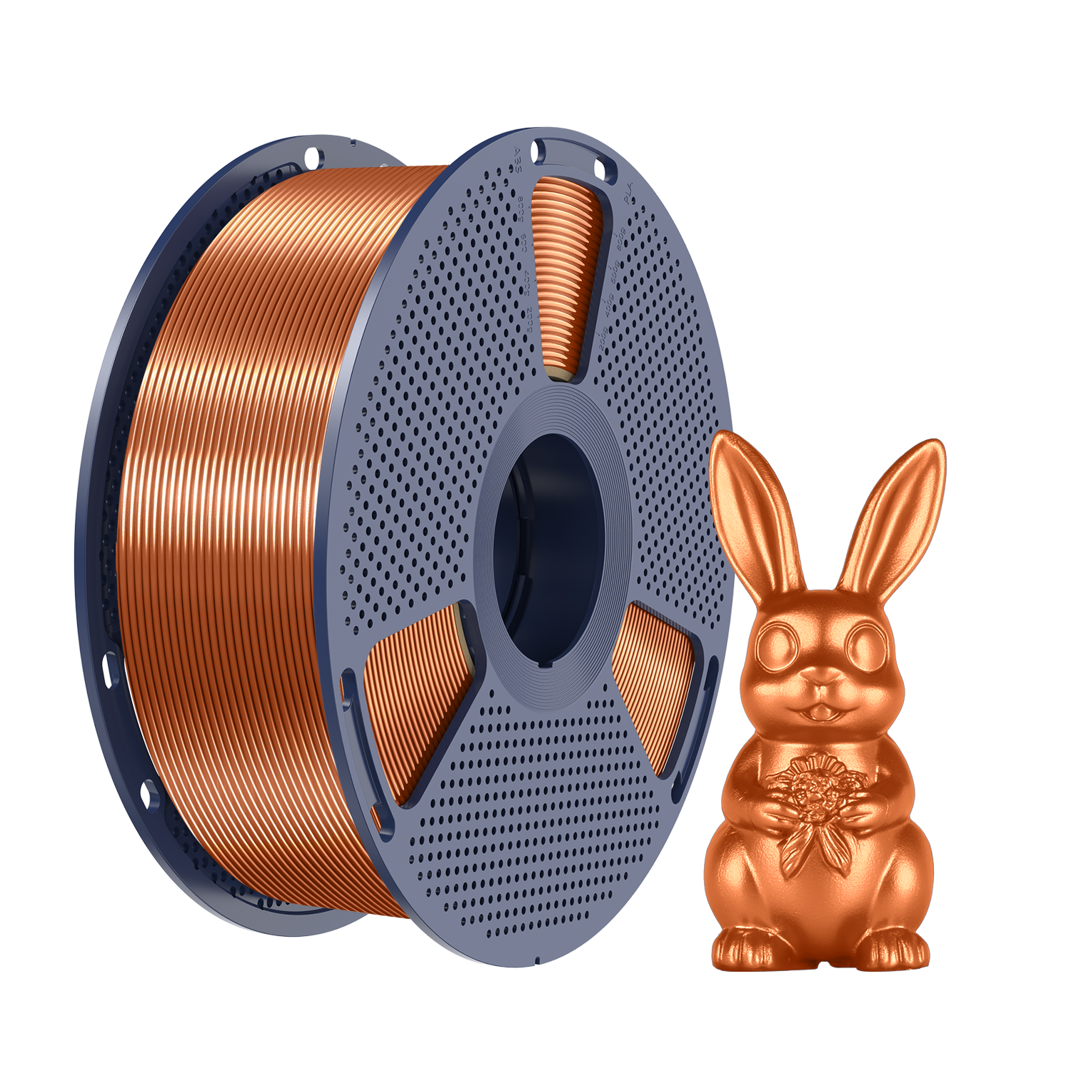 SUNLU Silk PLA+ Filament Red Copper