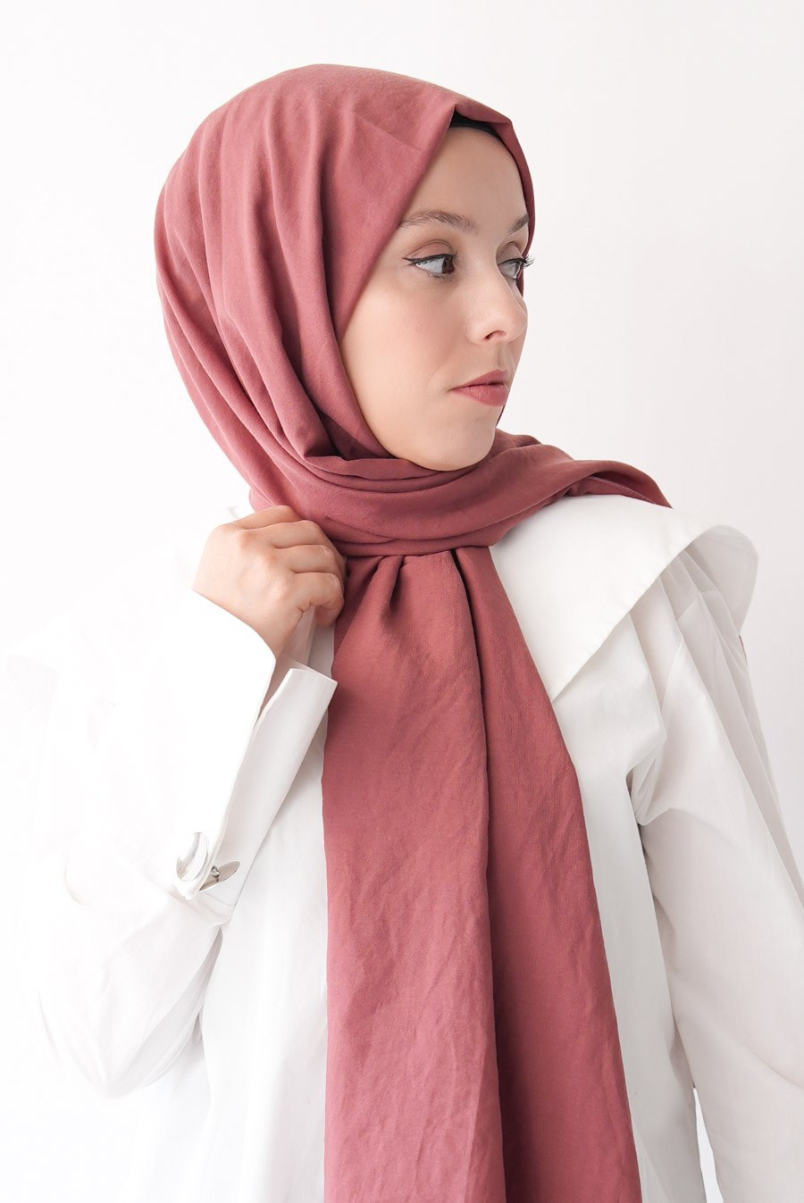 Nora Düz Şal - Marsala