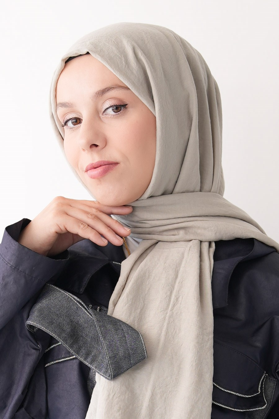 Nora Düz Şal - Taş
