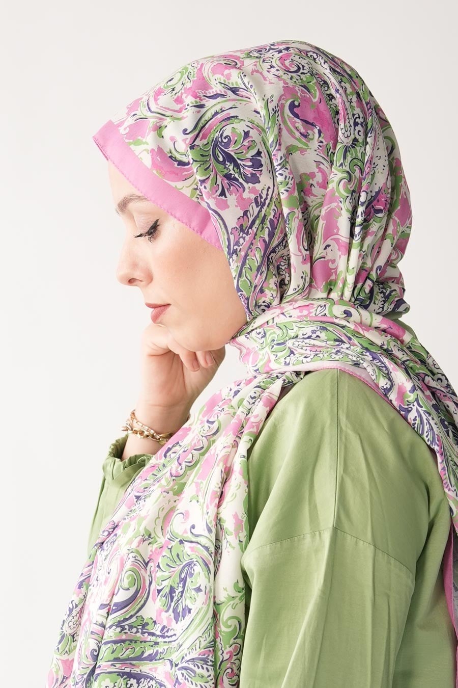 Sahara Desen Soft Şal Pembe