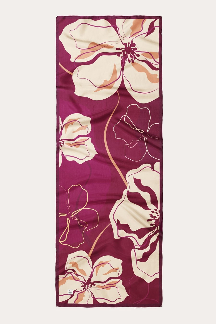 Violet Desen Soft Şal Mürdüm