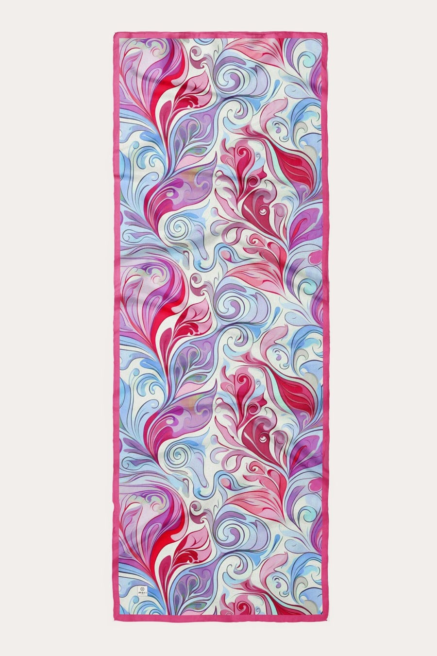 Water Dance Desen Soft Şal Pembe