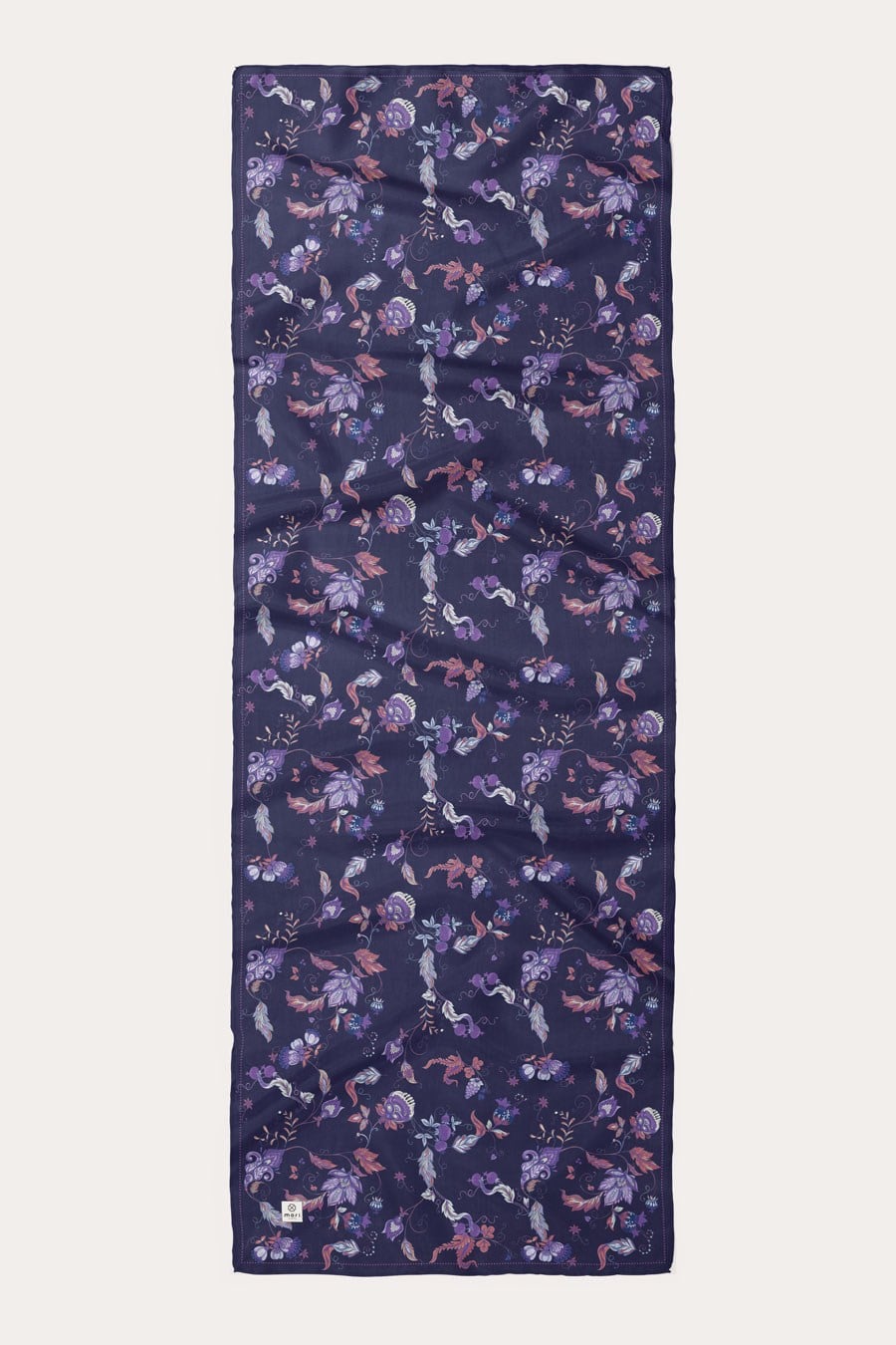 Wild Bloom Desen Soft Şal Mor