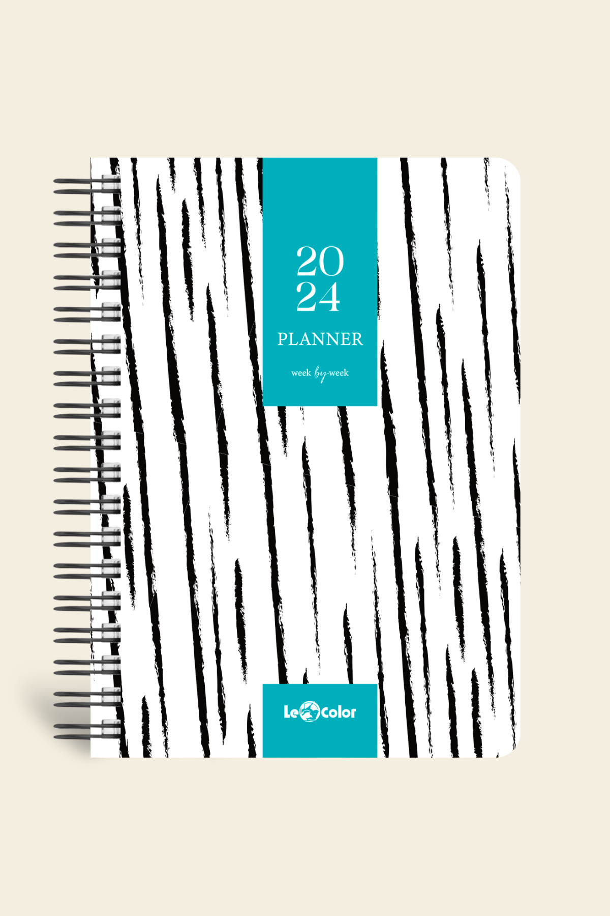 2024 Haftalık Ajanda Spiralli A5 12 Aylık Lines