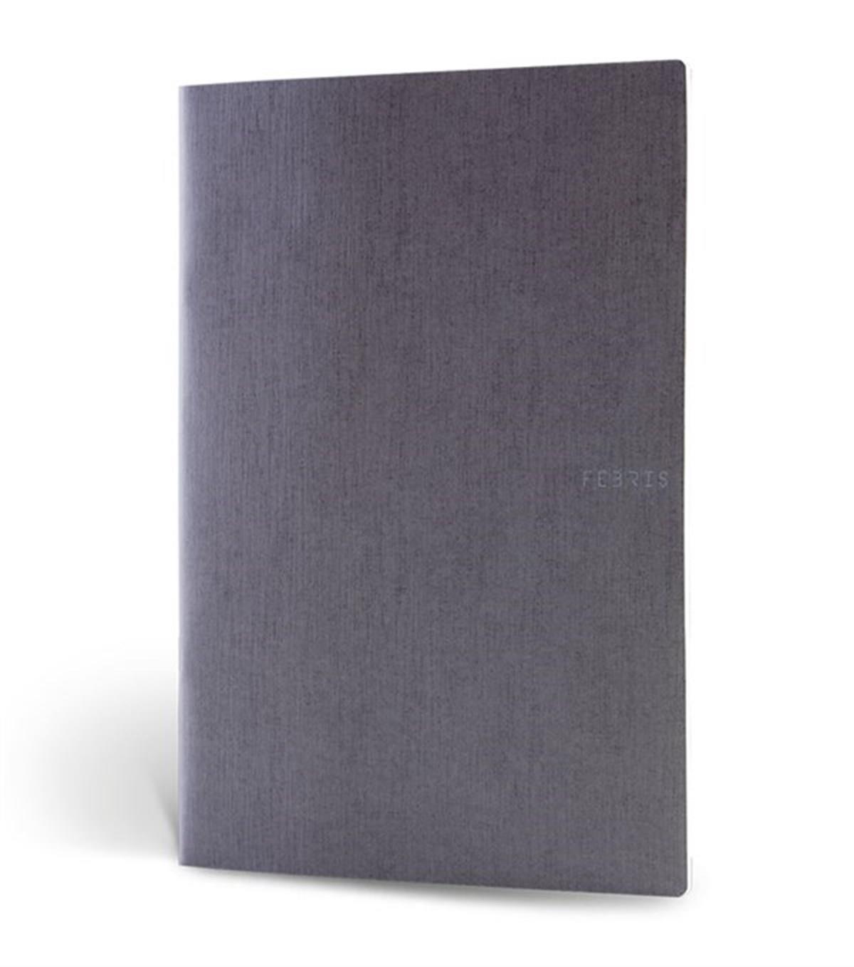 3'lü Defter Seti A4 Karton Kapak Çizgili - Mor, Turuncu, Sarı3'lü Defter Seti A4 Karton Kapak Çizgili 80 Sayfa