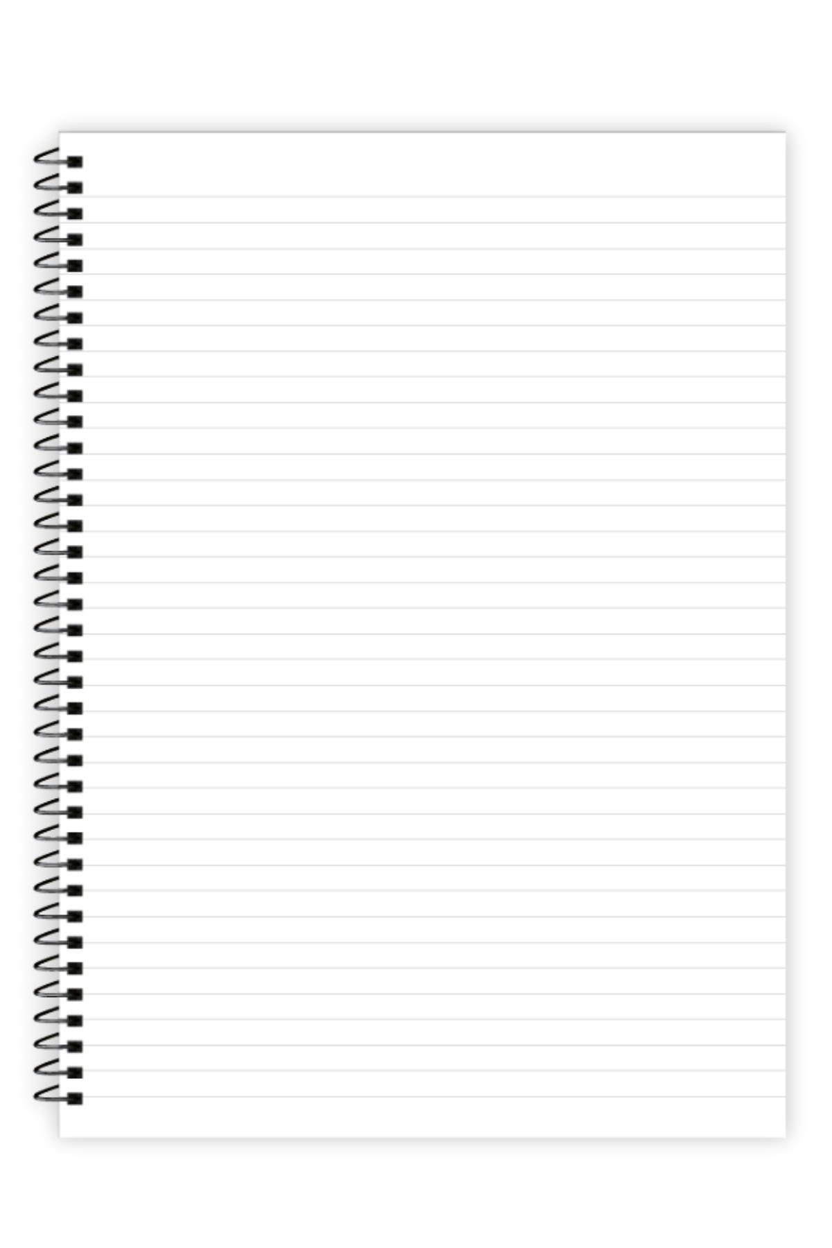 3'lü Manilla Okul Defter A4 Çizgili