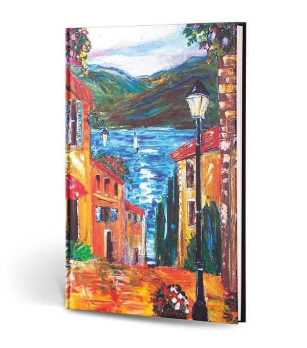 4'lü Defter Seti Creamona Dokulu Mini Defter A5