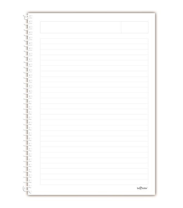 OFİS DEFTERİA4 Defter Çizgili 200 syf  Mor Tranz