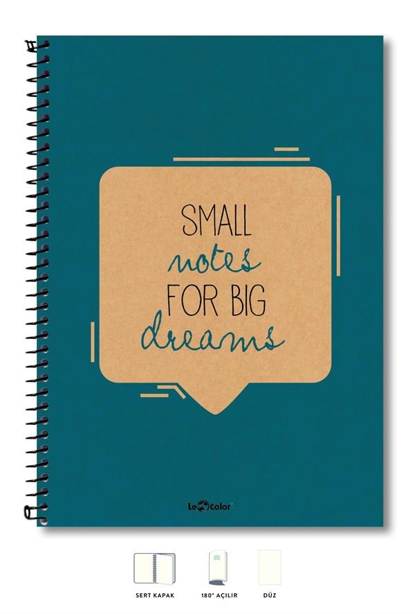 OKUL DEFTERİ A4 Defter Düz 200 syf Mavi Eco