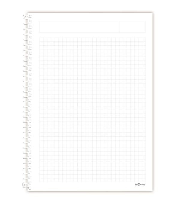 OFİS DEFTERİA4 Defter Kareli 200 syf  Mor Tranz