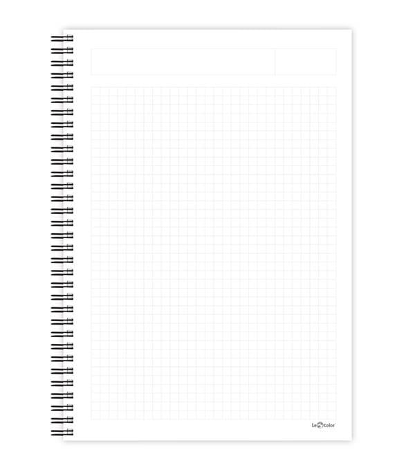 OKUL DEFTERİ A4 Defter Kareli 200 syf Panda Polygonal