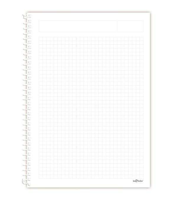 LE COLOR OKUL DEFTERA4 Defter Kareli 200 syf  Pembe Tranz