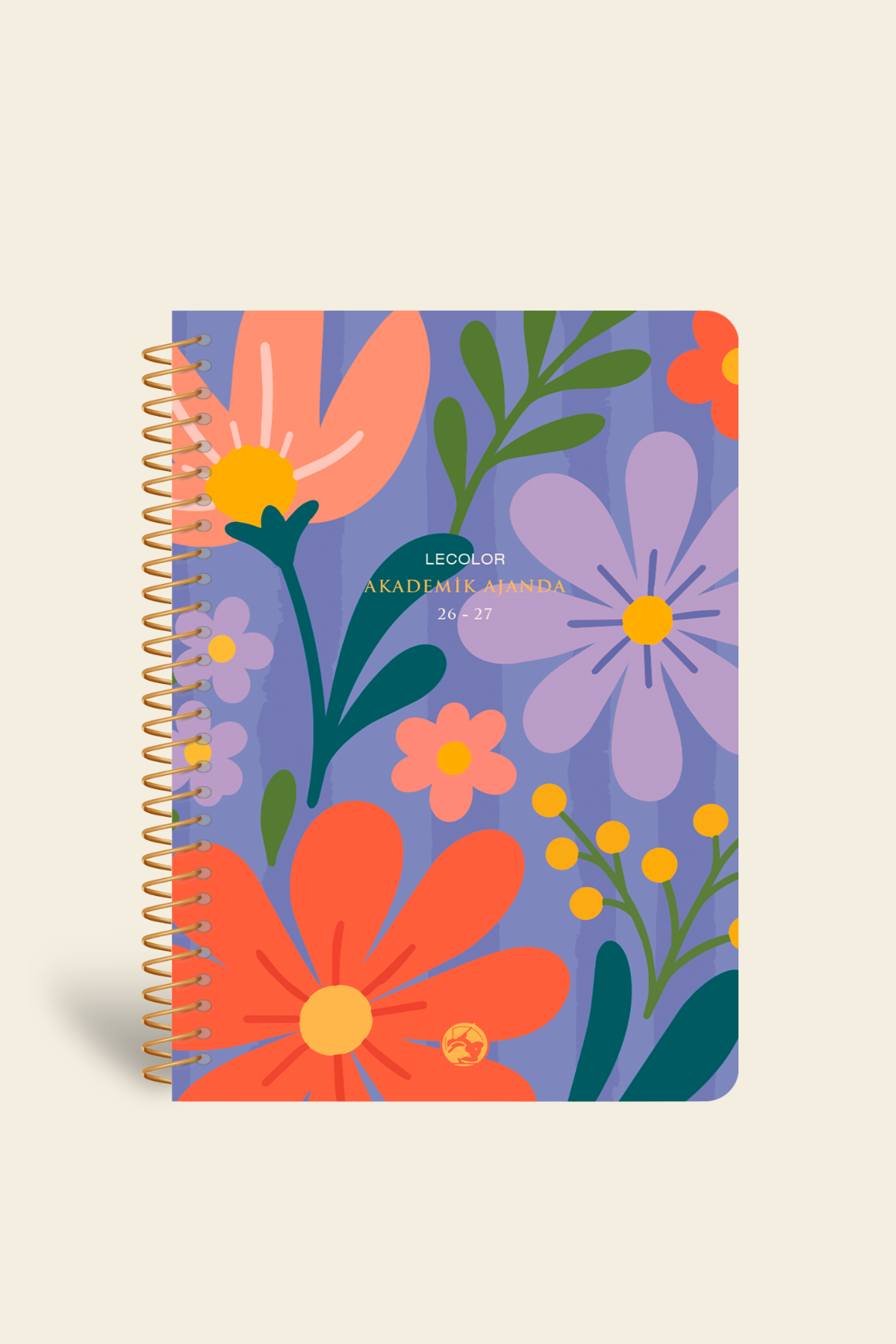 Akademik Ajanda 17x24 cm Spiralli Stickerlı Motivasyon Sayfalı