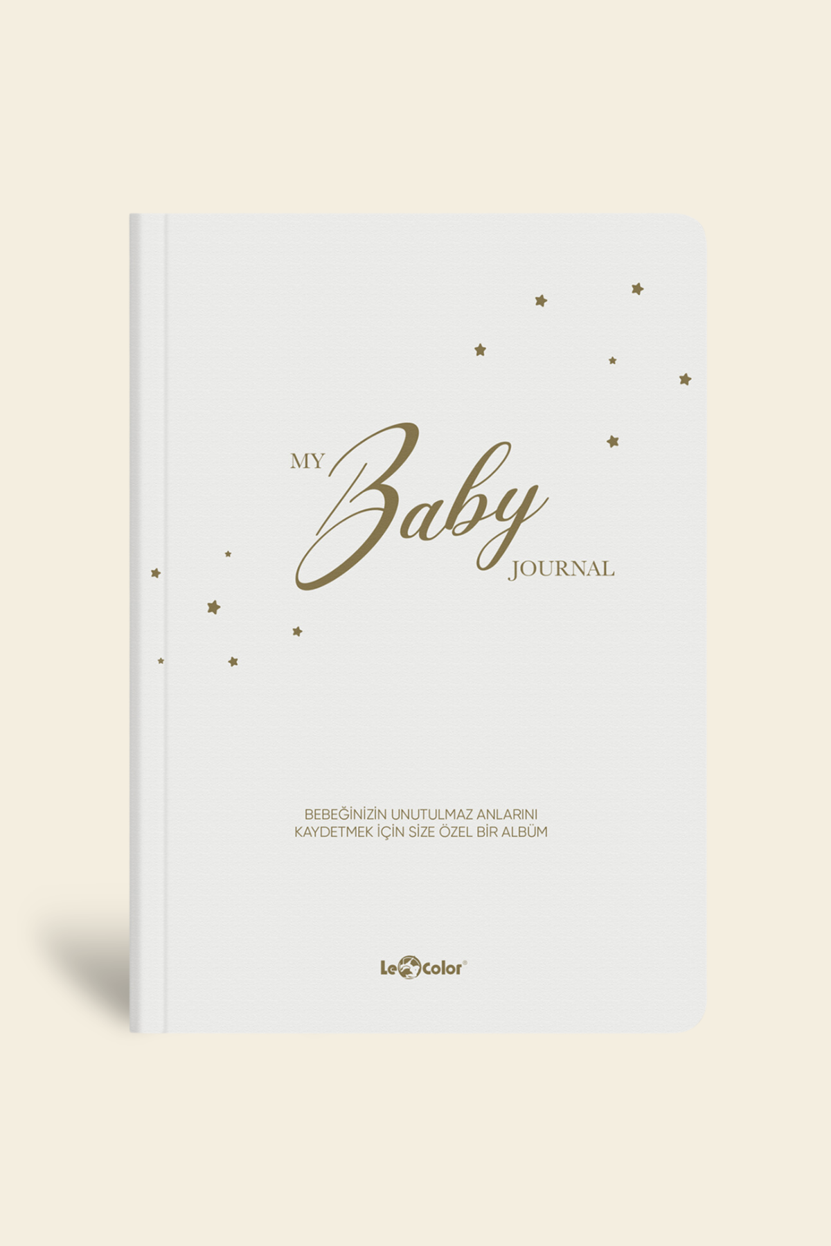 SÜRESİZ PLANLAYICIBebek Anı Defter Albümü & Hamile Anne Günlüğü Krem