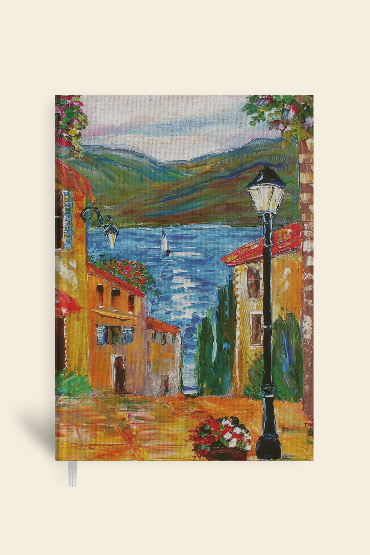 Creamona Amalfi Dokulu Mini Defter ÇizgiliCreamona Amalfi Dokulu Mini Defter Çizgili (Göl)