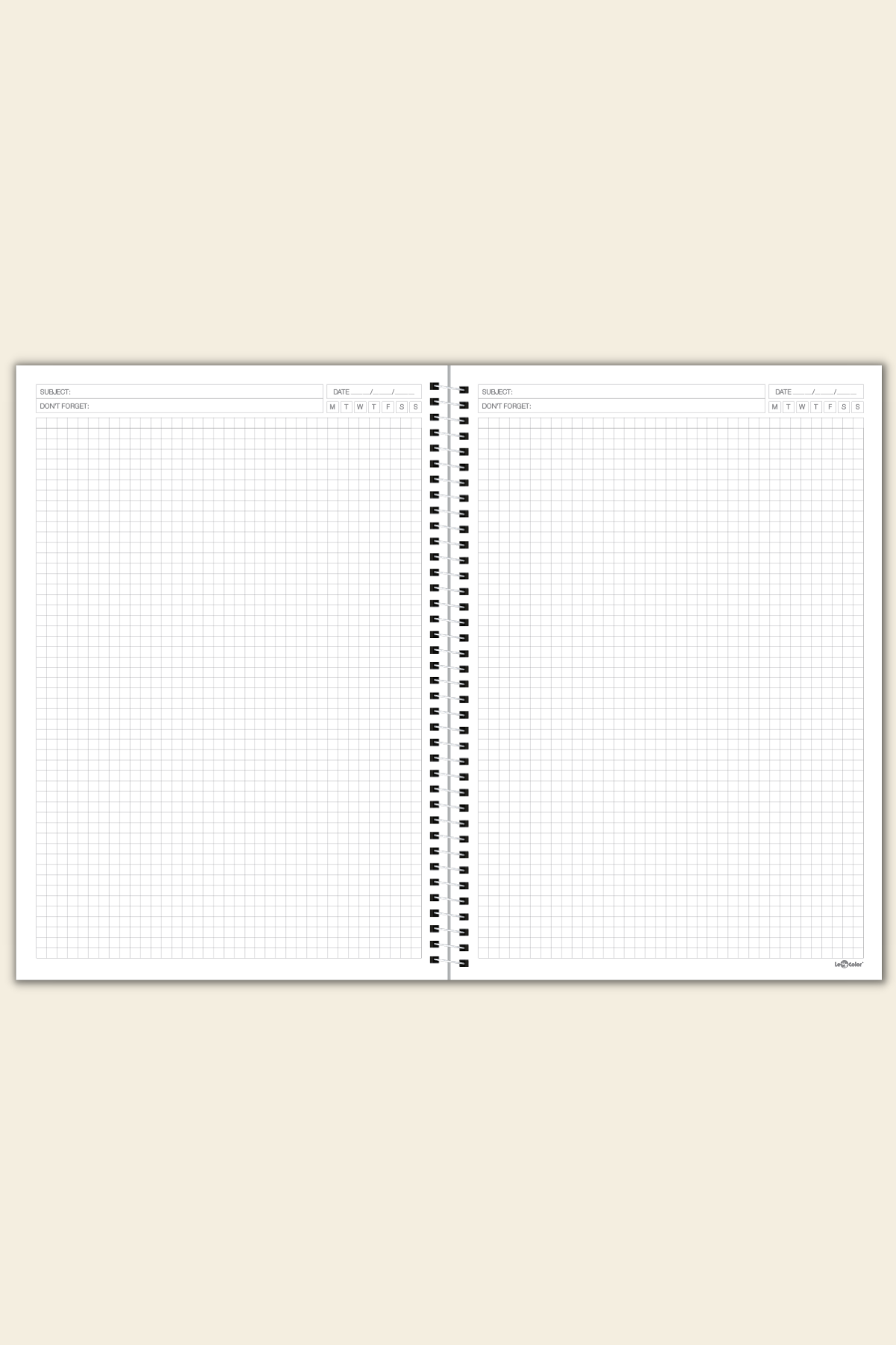 Fines Ofis Defter A4 Spiralli Çizgili Gri Defter | LeColorFines Ofis Defter A4 Spiralli Çizgili Turuncu