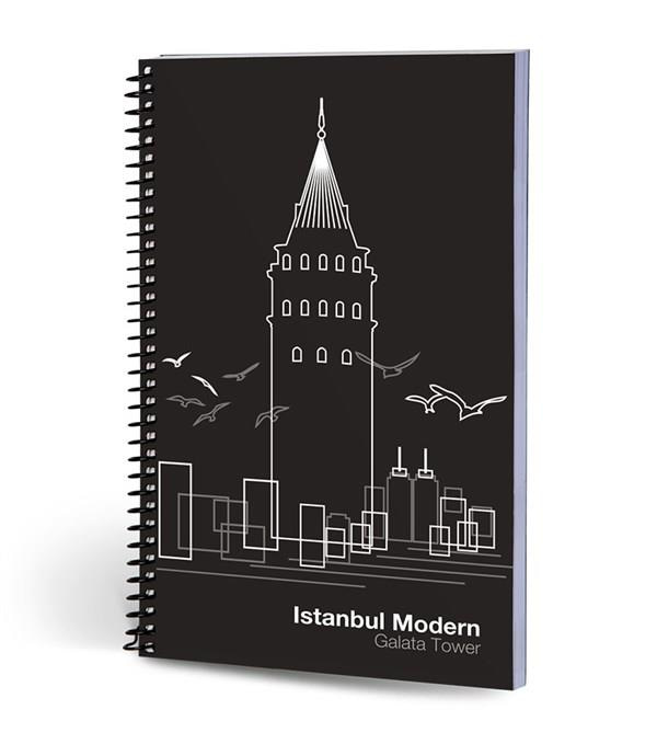 İstanbul Modern Defter Çizgili Galataİstanbul Modern Defter Çizgili Galata