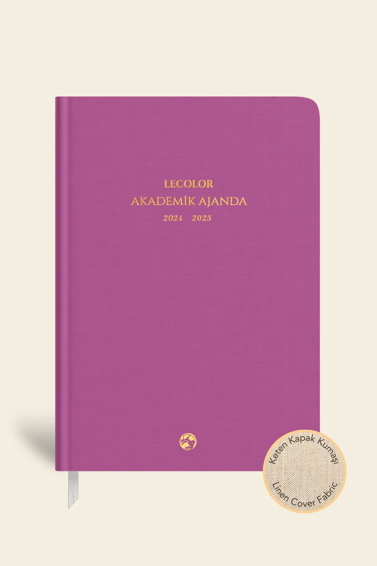 Keten Akademik Ajanda Limited Edition 17x24 Ciltli 24/25 Fuşya