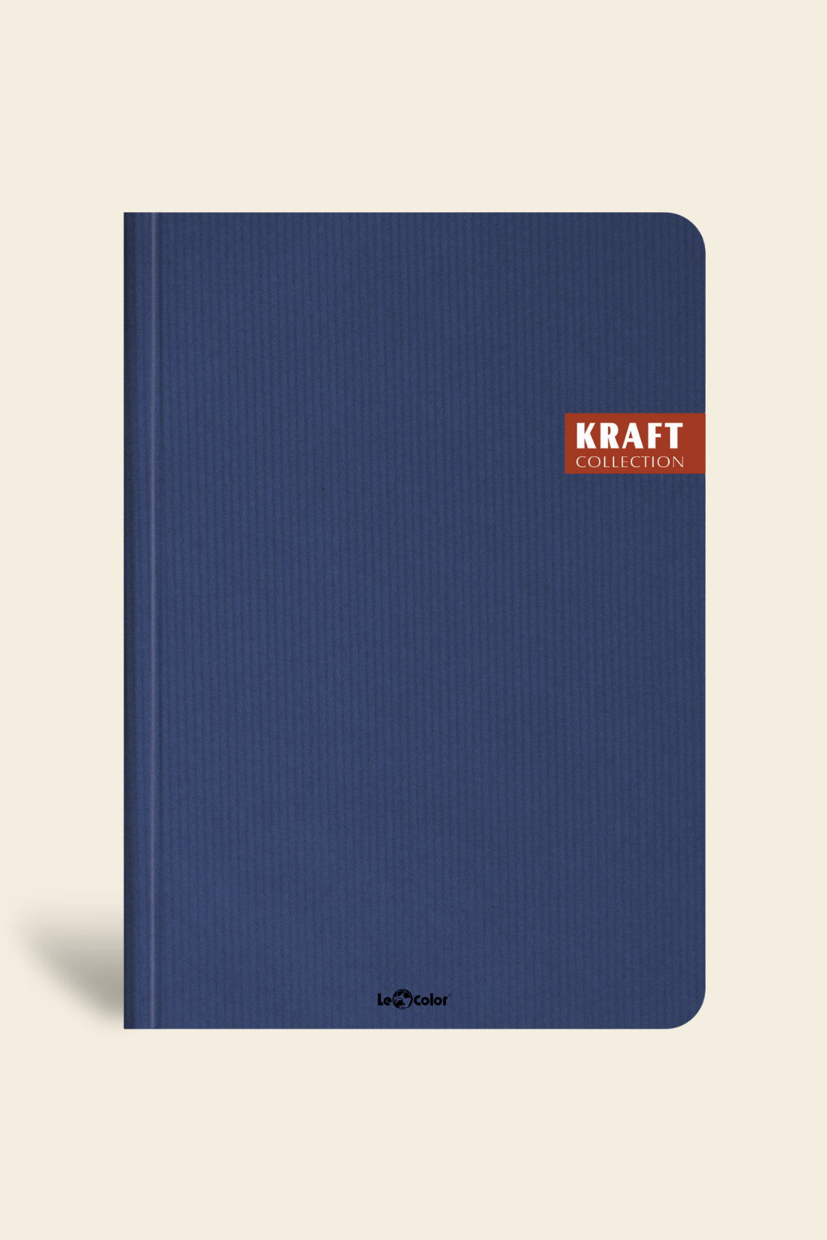 Kraft Ofis Defteri, Çizgili Gri Defter | LeColorKraft Ofis Defter Çizgili Gri
