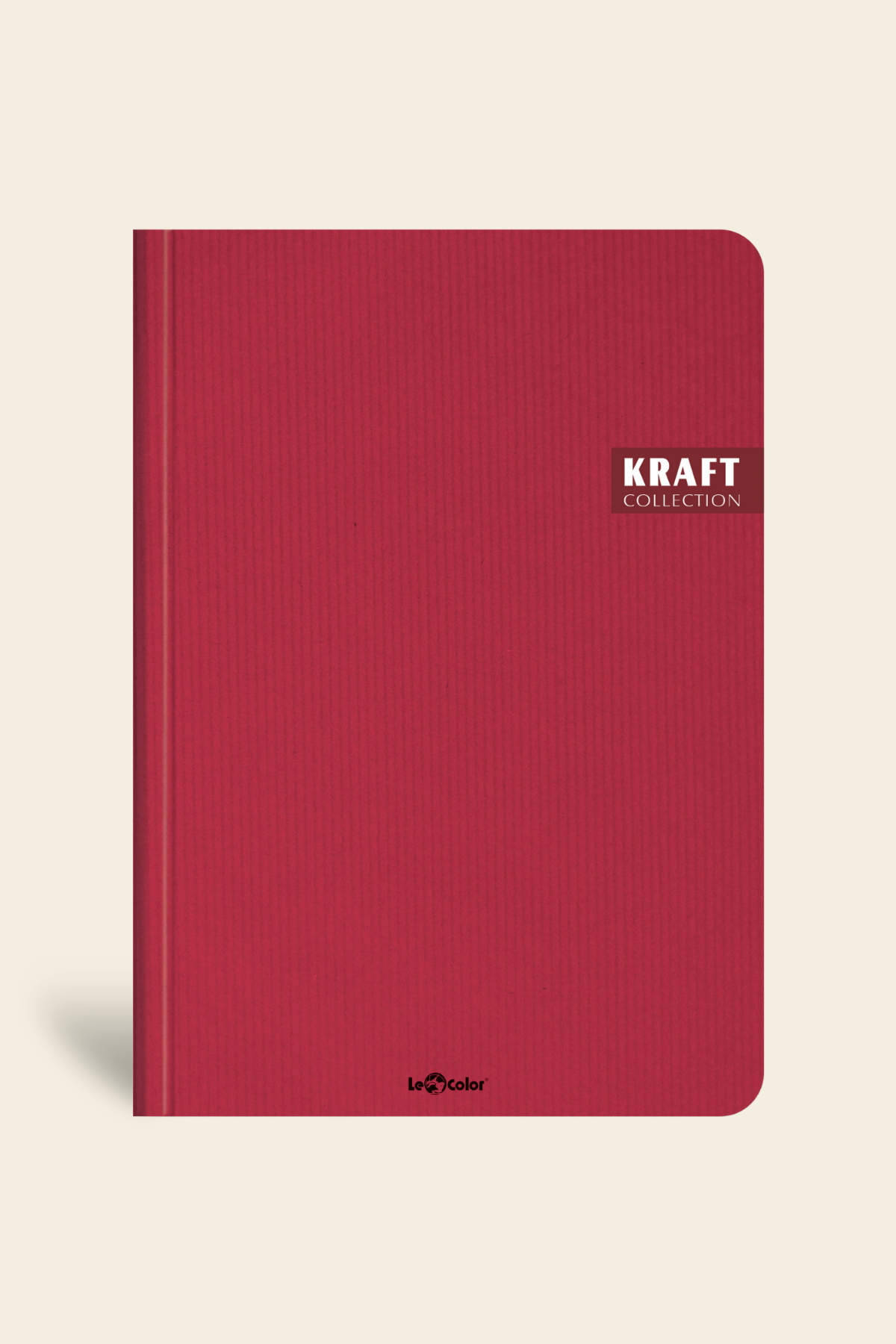 Kraft Ofis Defteri, Çizgili Gri Defter | LeColorKraft Ofis Defter Çizgili Gri