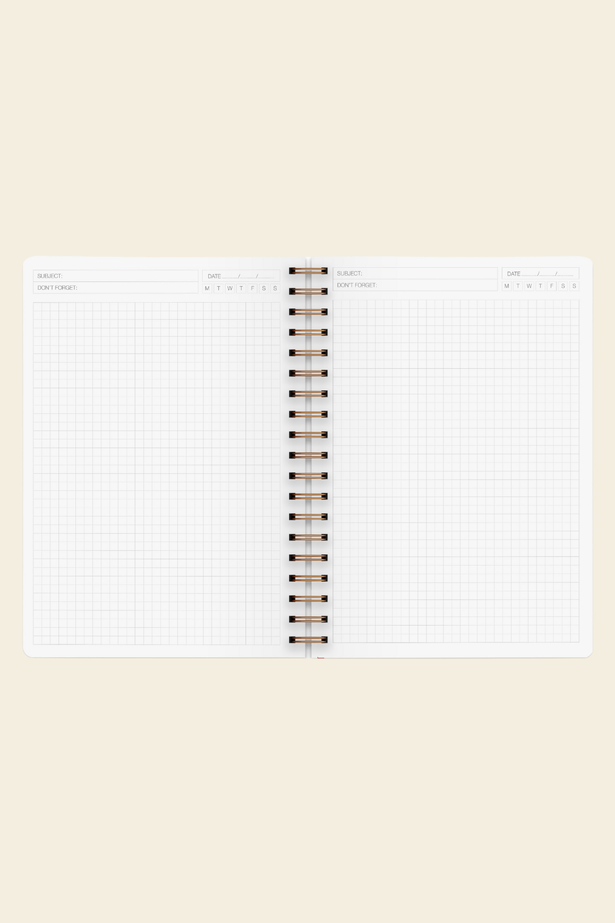 Kraft Ofis Defteri, Spiralli Çizgili Gri Defter | LeColorKraft Ofis Defter Spiralli Çizgili Gri
