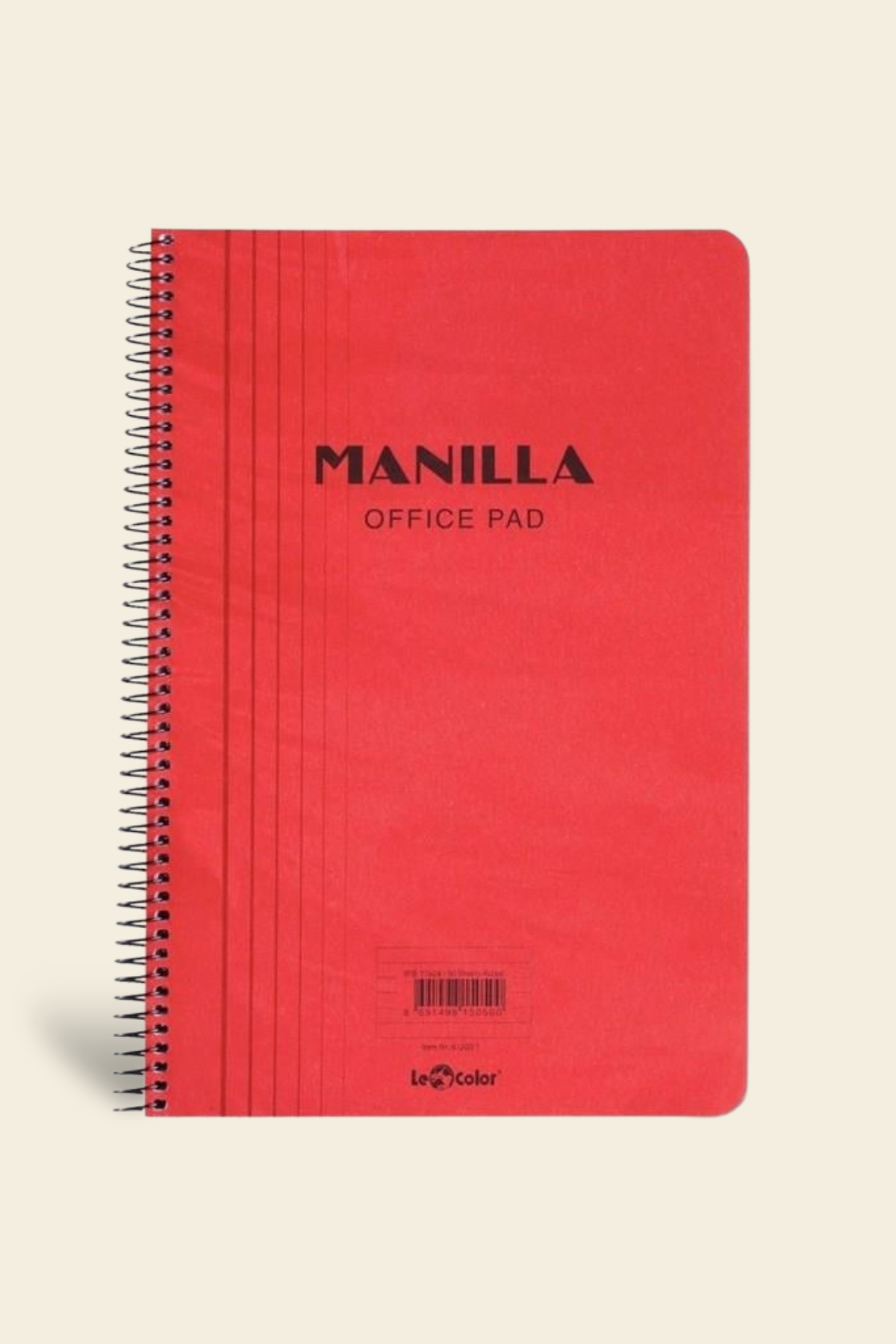 Manilla A4 Çizgili Sarı Ofis Defteri | LeColor Manilla Ofis Defter A4 Çizgili Sarı