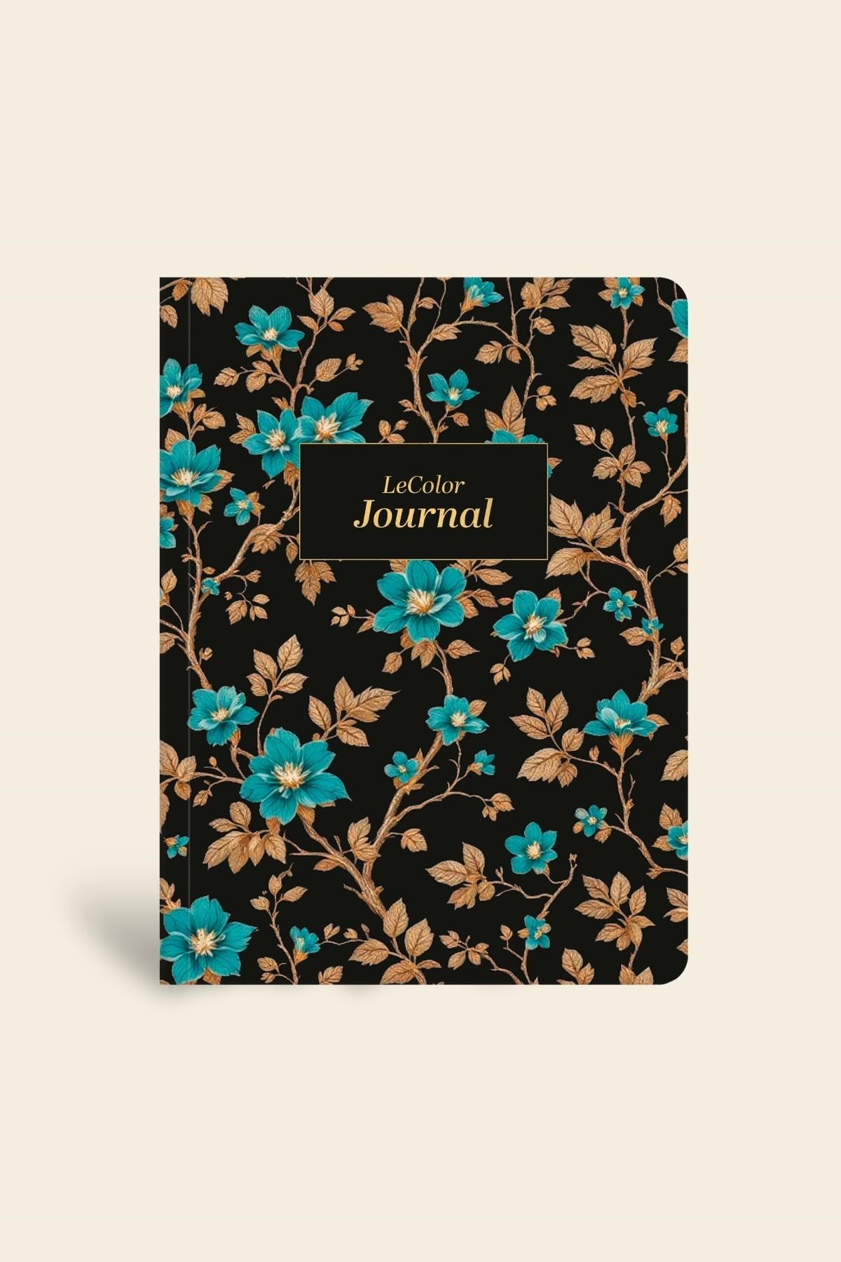Midnight Ciltli Defter Çizgili Anemone 13x18 cm