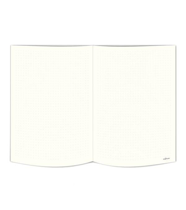 SERT KAPAKLI LASTİKLİ TASARIM DEFTERMinimal Defter Noktalı Mor 17x24cm