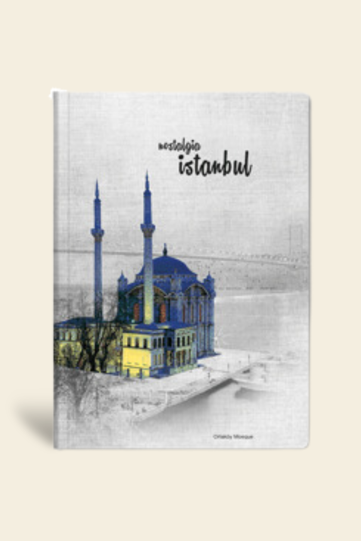 Nostalji İstanbul Mini Defter Çizgili Lastikli DolmabahçeNostalji İstanbul Mini Defter Çizgili Lastikli Dol