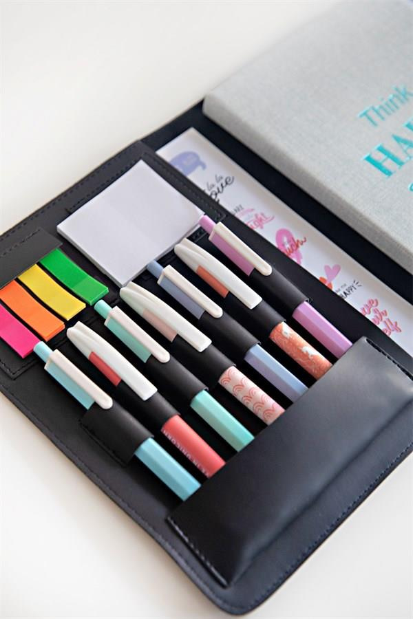 Organizer 15x21 Defter,8.1 inç İpad Çanta Siyah