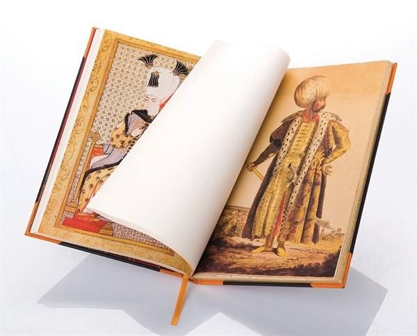 Osmanlı Kaftan Journal Çizgili Padişah KırmızıOsmanlı Kaftan Journal Çizgili Padişah Kırmızı