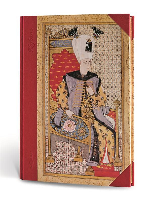 Osmanlı Kaftan Journal Çizgili Padişah KırmızıOsmanlı Kaftan Journal Çizgili Padişah Kırmızı