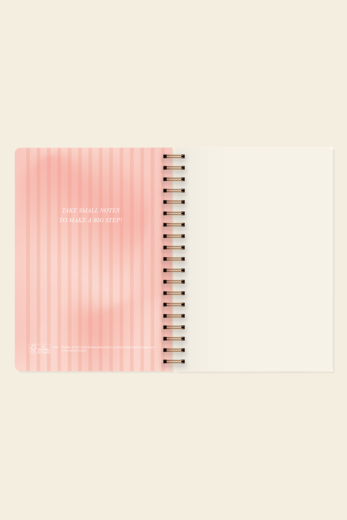 Utopia Spiralli Defter Düz Make Better 17x24 cm