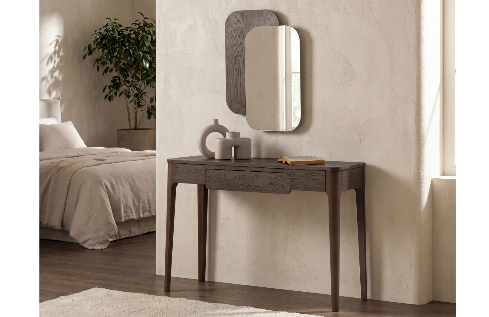 Ariella Meşe Aynalı Dresuar